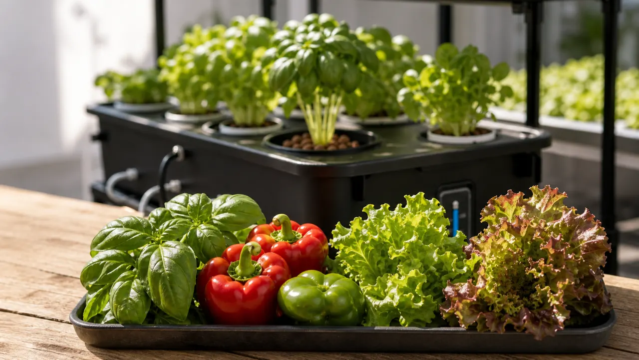 Récolte de piments cultivés par Jeff